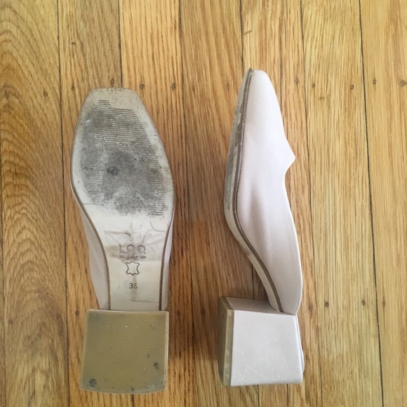 Great condition LOQ Vale slip on heels in beige - Picture 3 of 3
